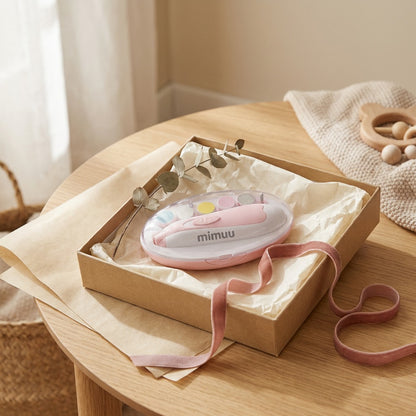 Kit Mimuu™  — Lima Eléctrica para Bebés | 6 Cabezales + Estuche